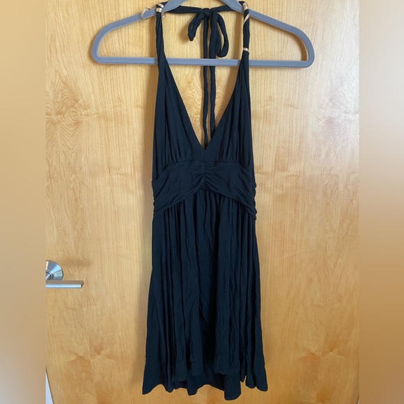 Express black halter dress - Picture 1 of 4